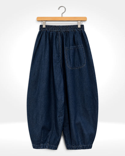 The Brooklyn Barrel Jeans (Bella Blue)