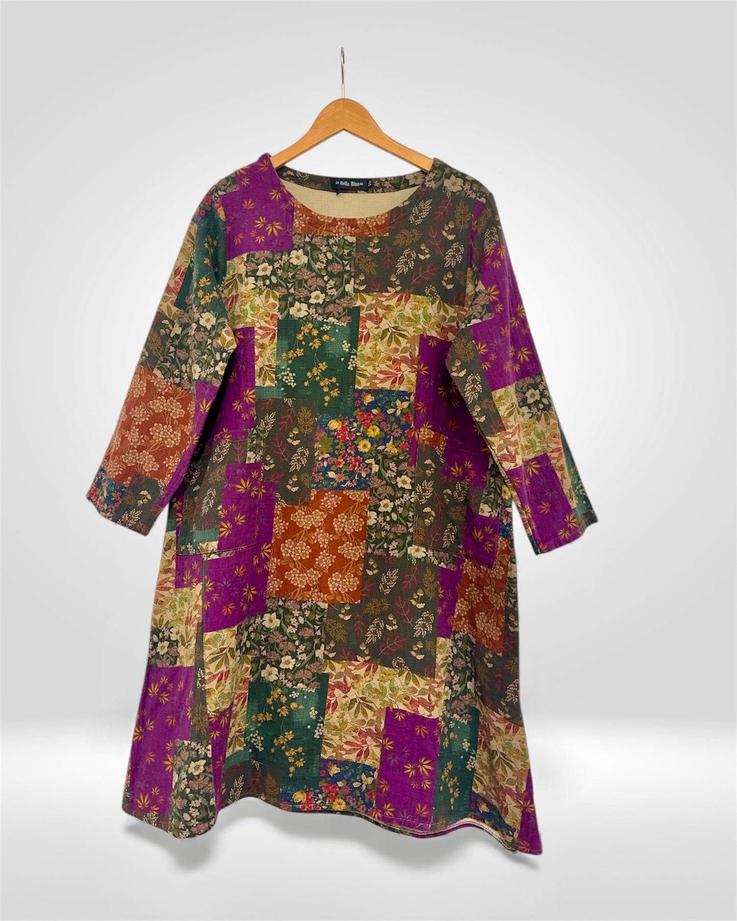 Wildflower Patchwork Tunic Dress