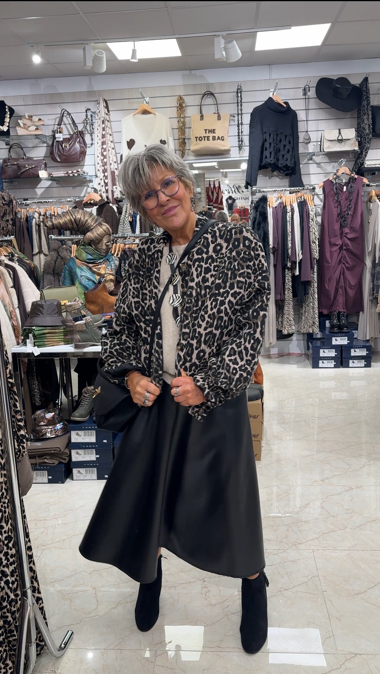 Wild Luxe Leopard Button-Up Jacket