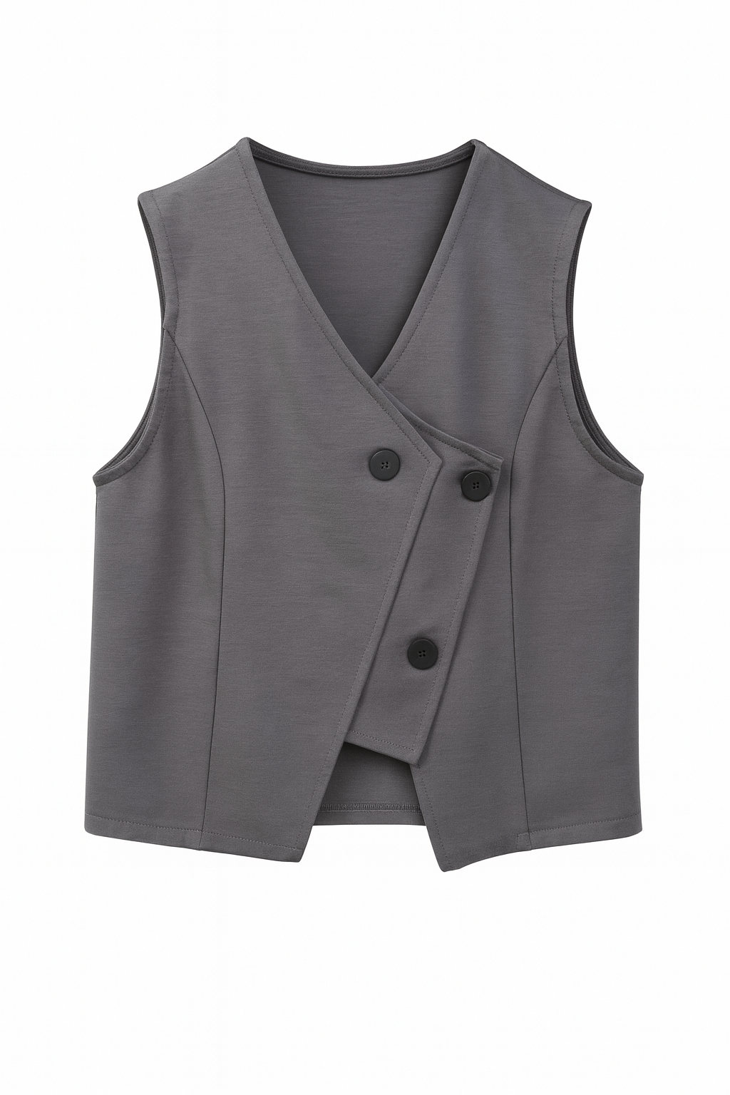 Modern Edge Double-Button Vest