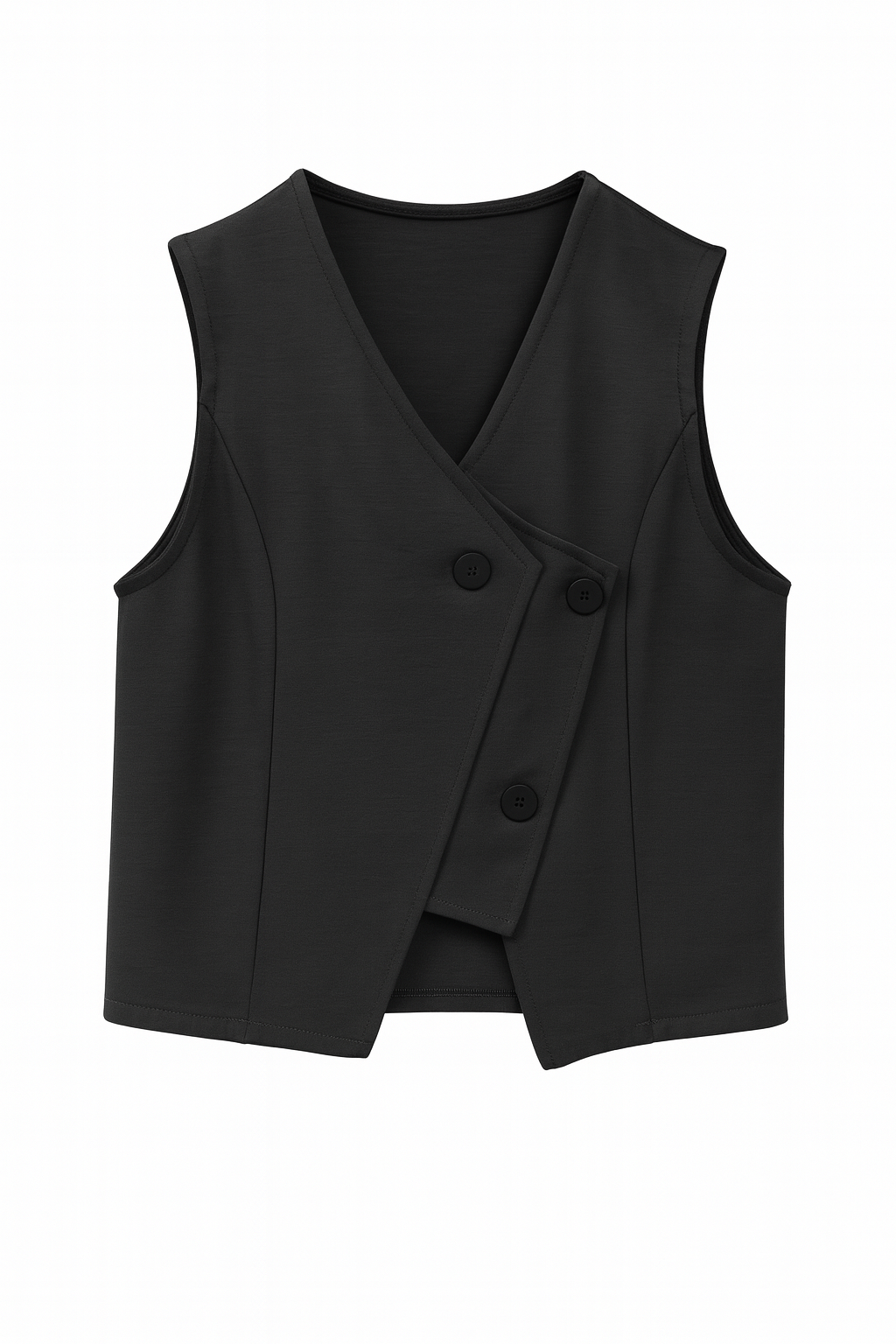 Modern Edge Double-Button Vest