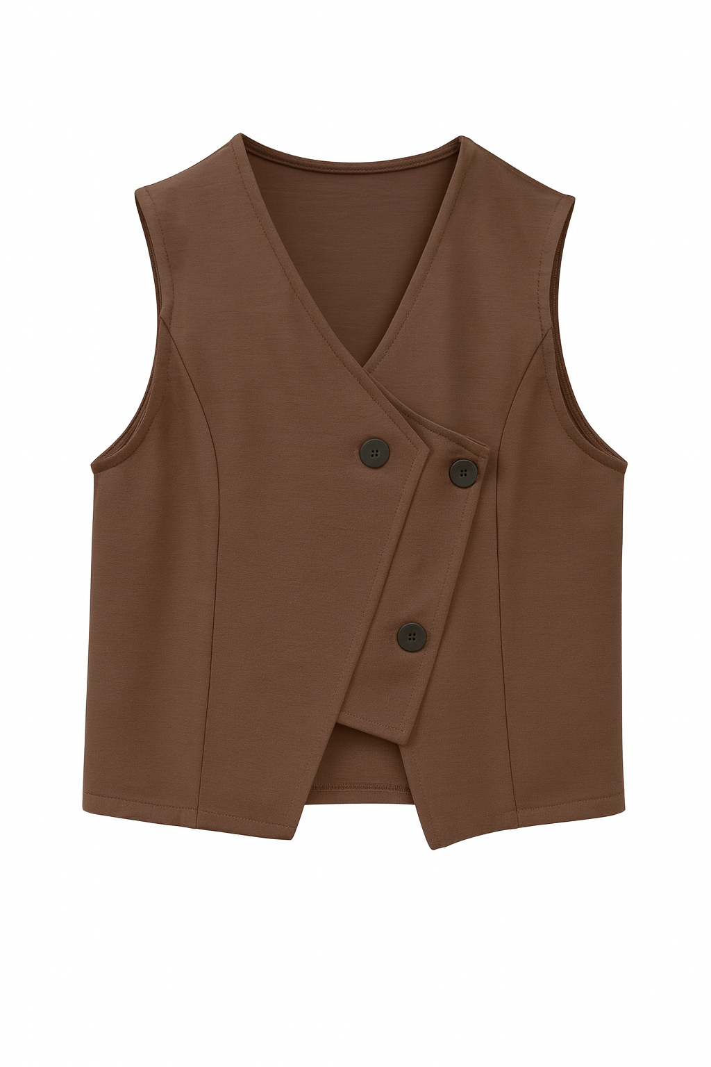Modern Edge Double-Button Vest
