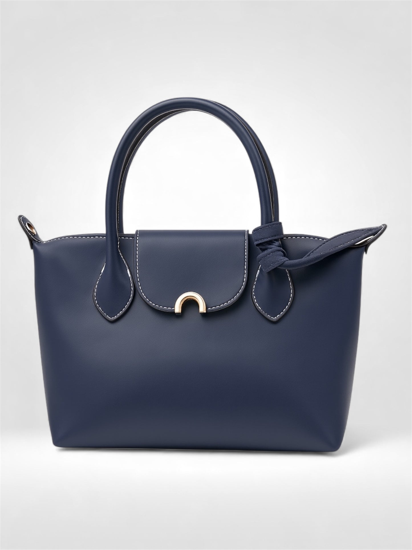The Verona Structured Top-Handle Bag
