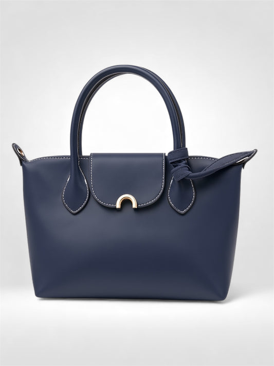 The Verona Structured Top-Handle Bag
