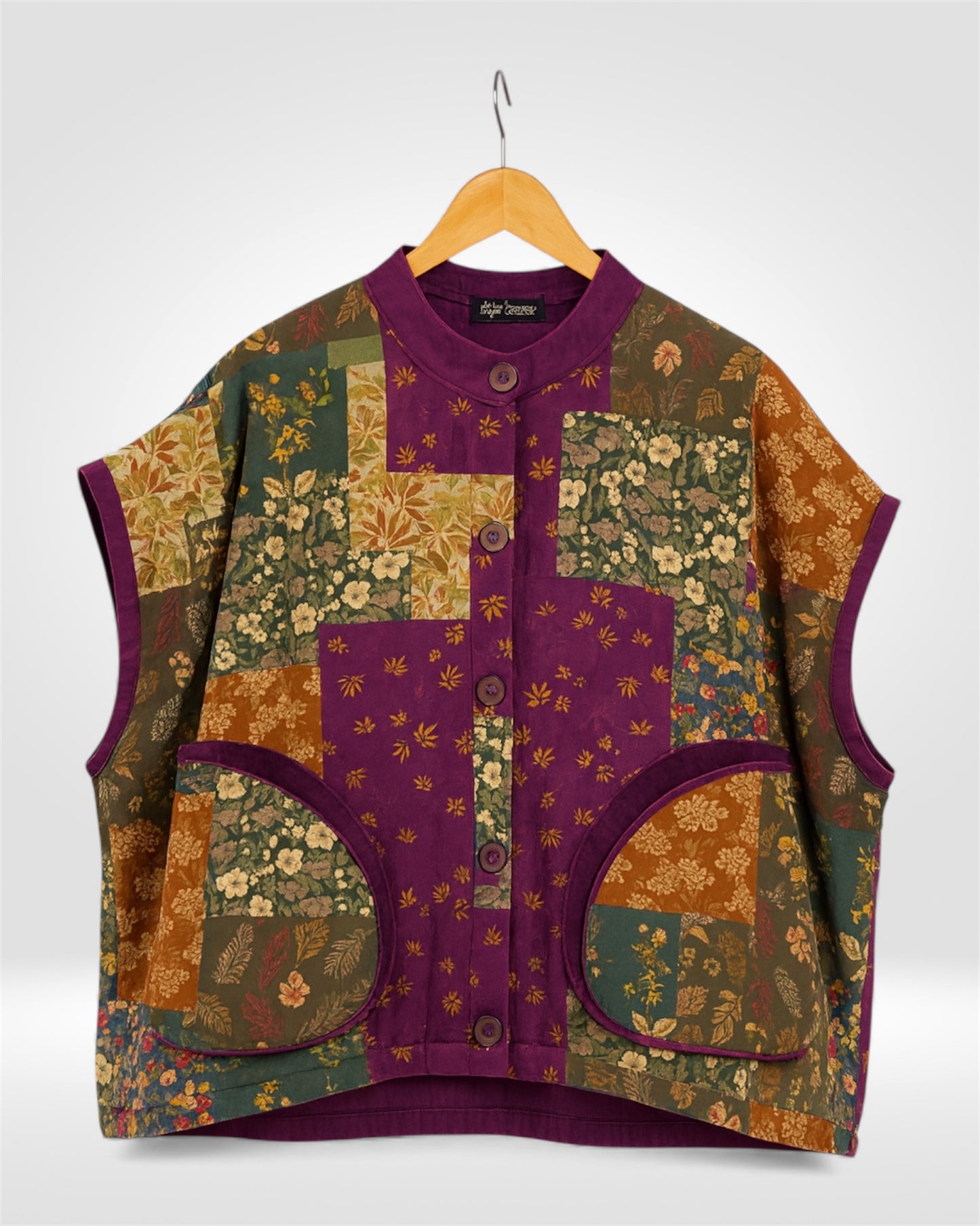 Gilet Vintage Meadow Patch (Bella Blue)