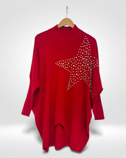 Starlight Sparkle Knit Jumper