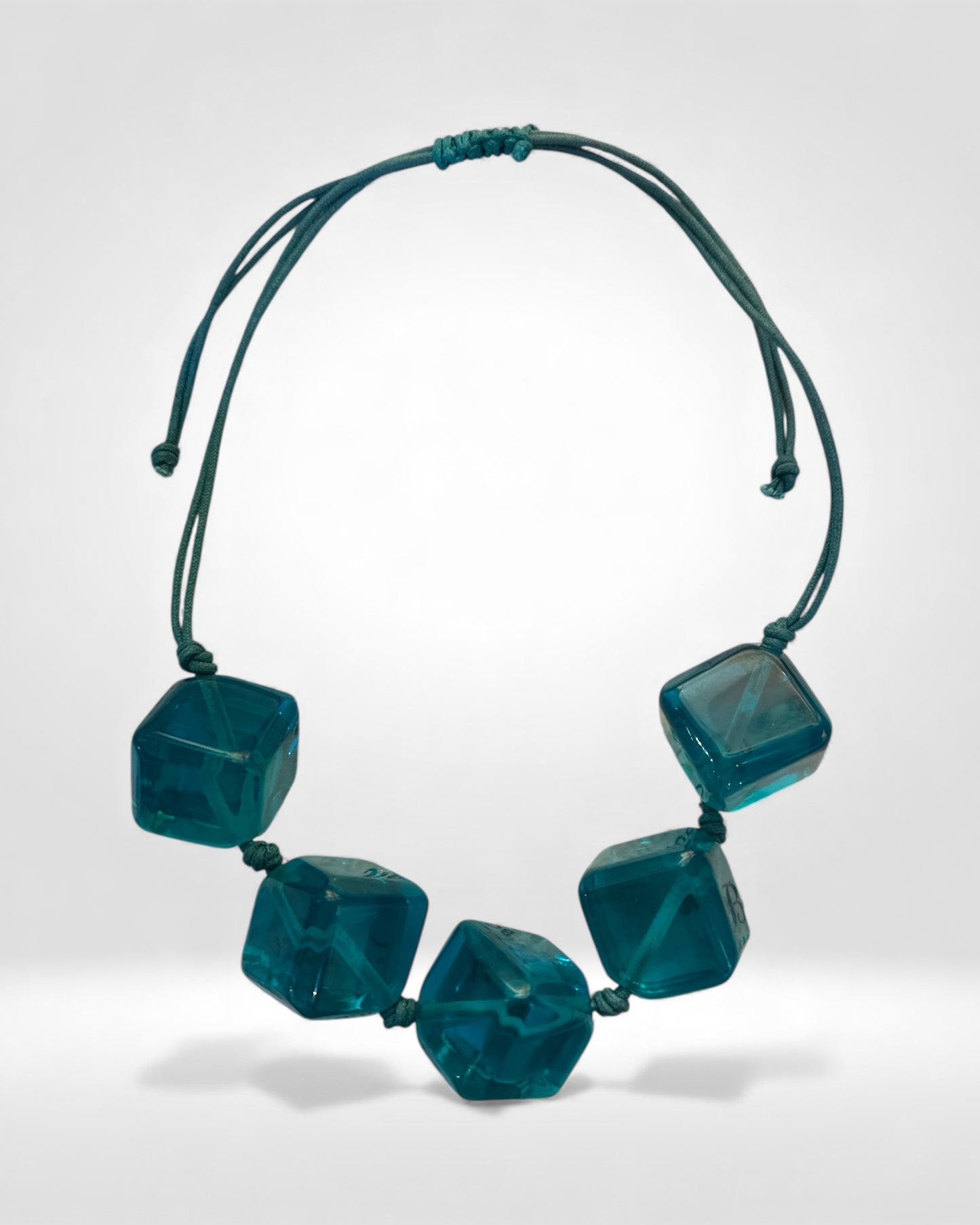 Cube Statement Necklace