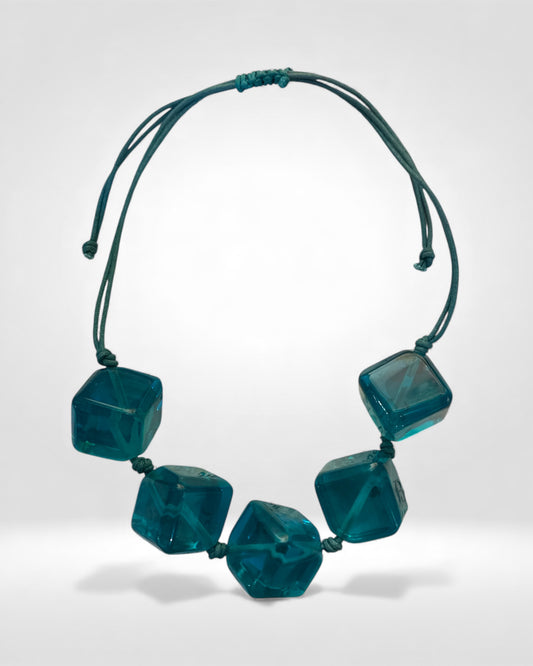 Cube Statement Necklace