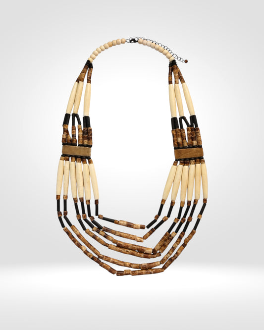 Earthbound Multi-Strand Necklace