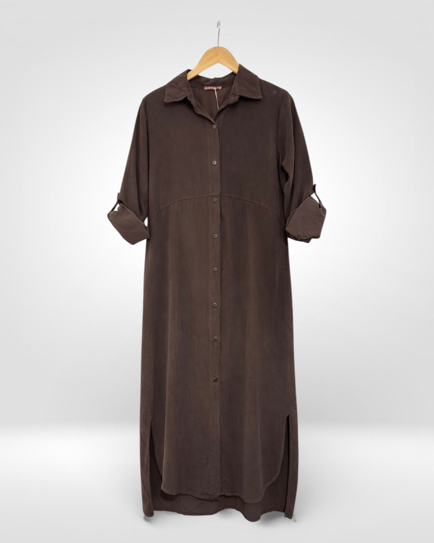 The Everyday Cord Shirt Dress