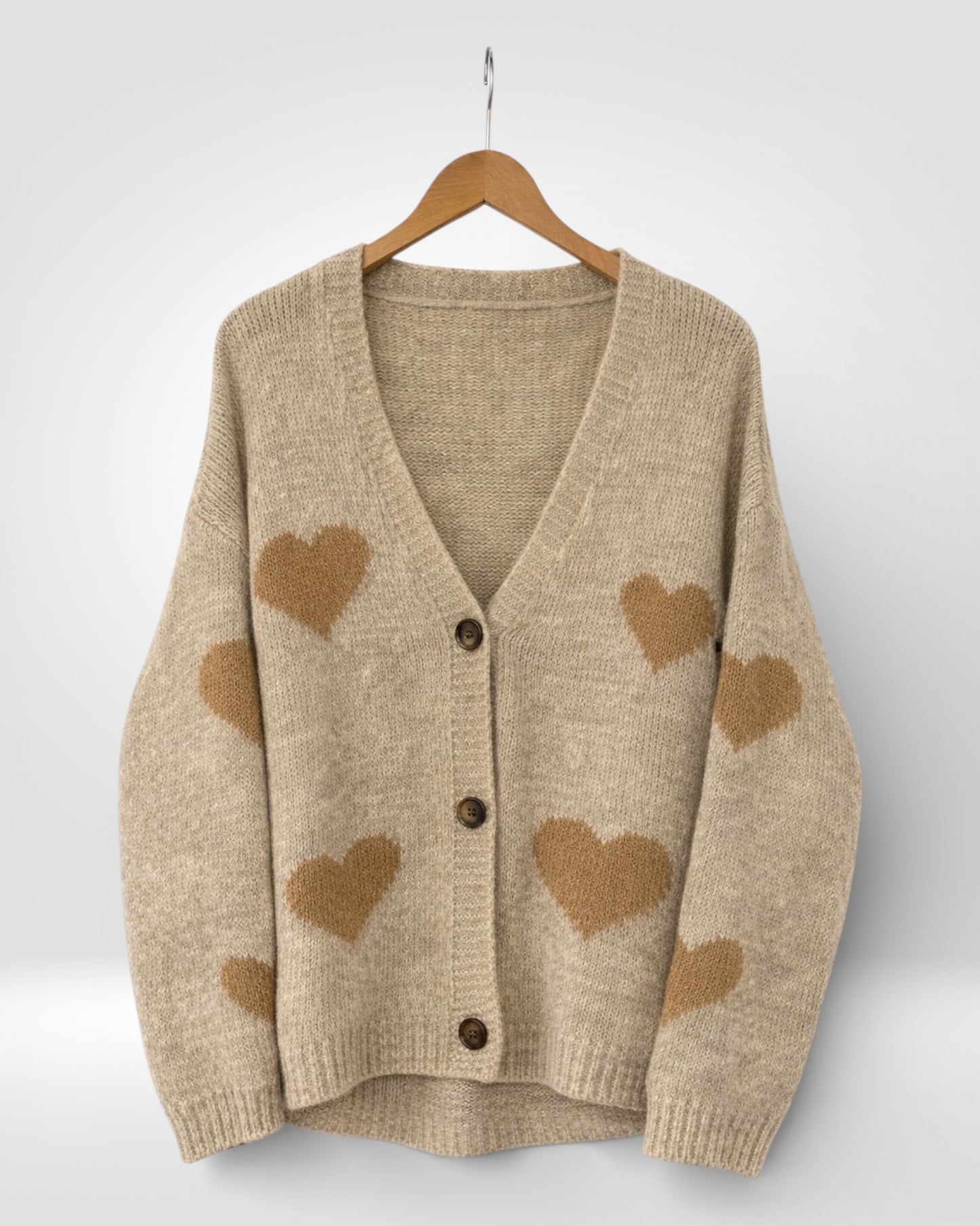 Amour Heart Knit Cardigan