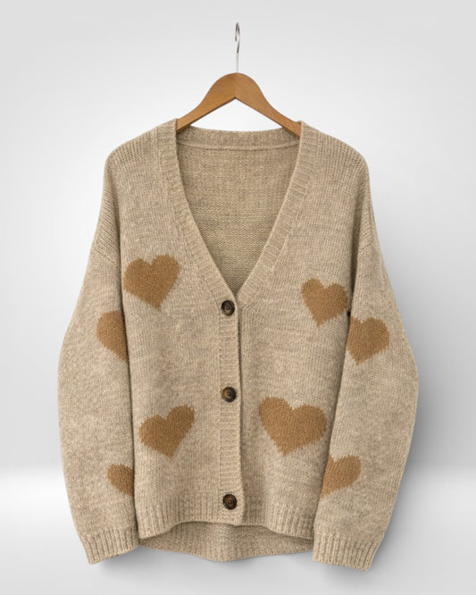 Amour Heart Knit Cardigan