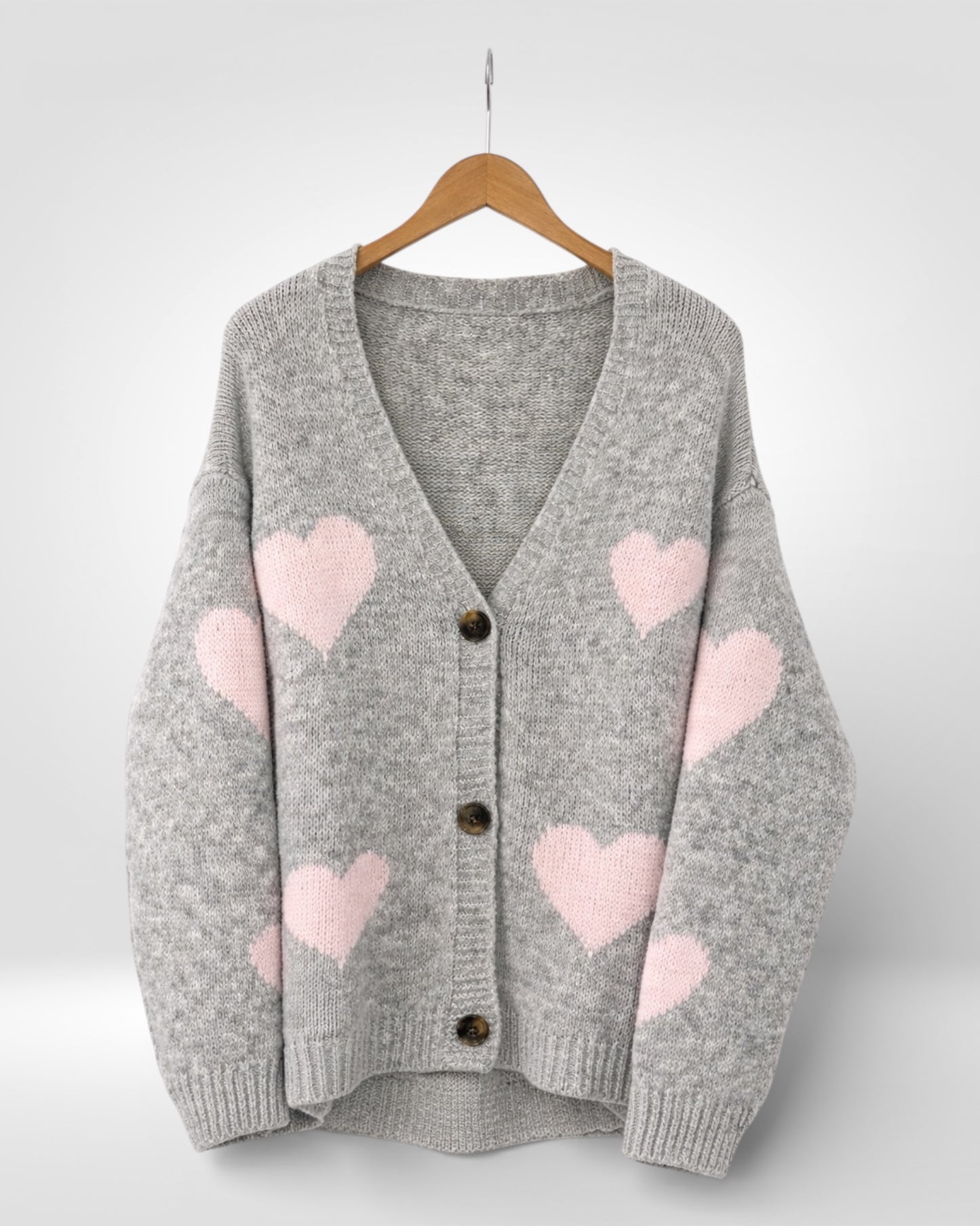 Amour Heart Knit Cardigan