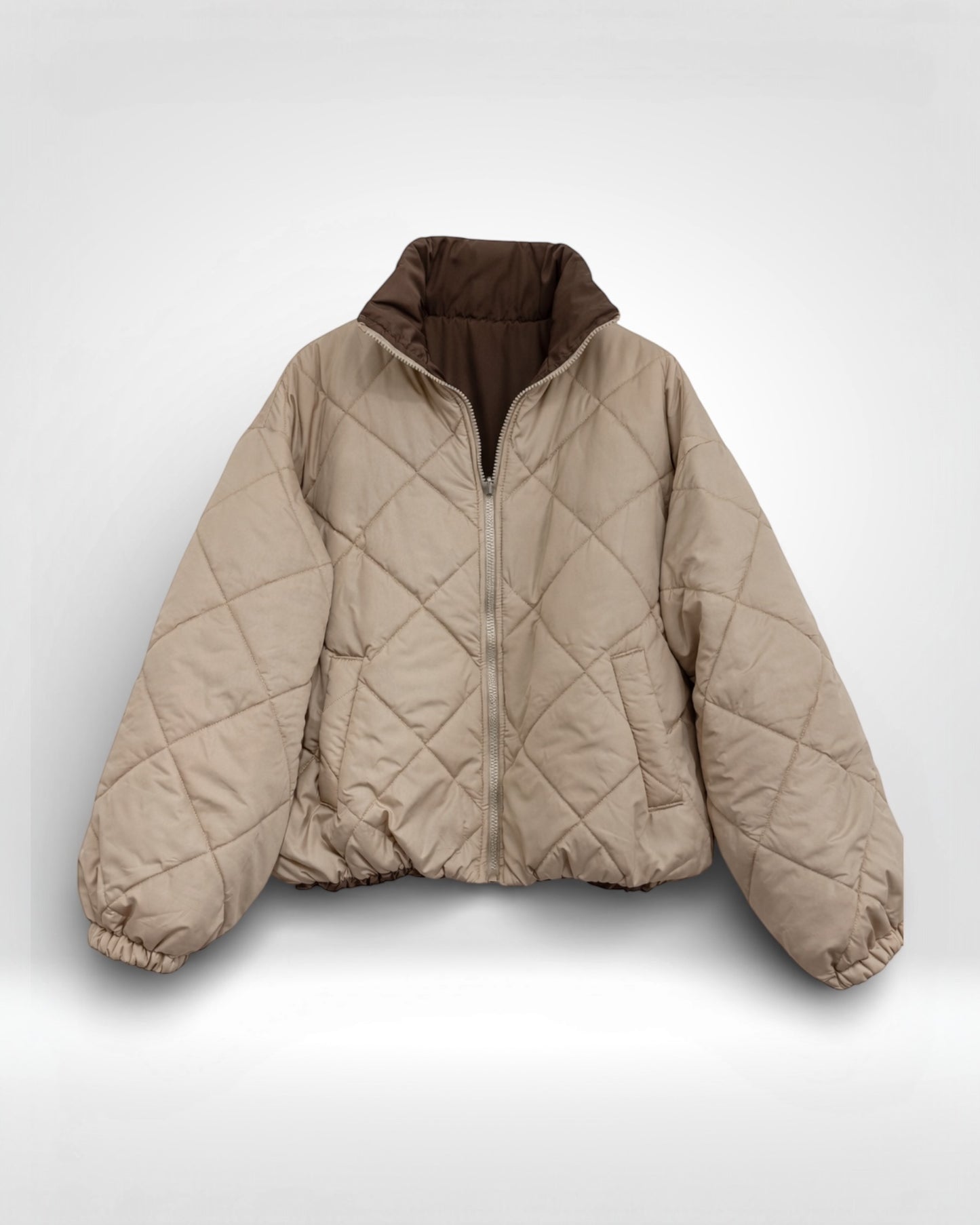 Reversible Quilted Puffer Jacket