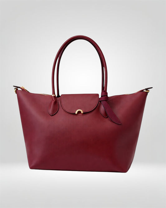 Burgundy Classic Tote
