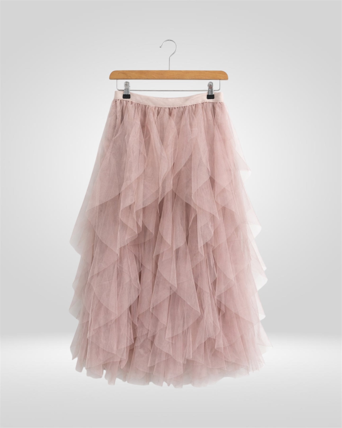 The Blush Cascade Tulle Skirt