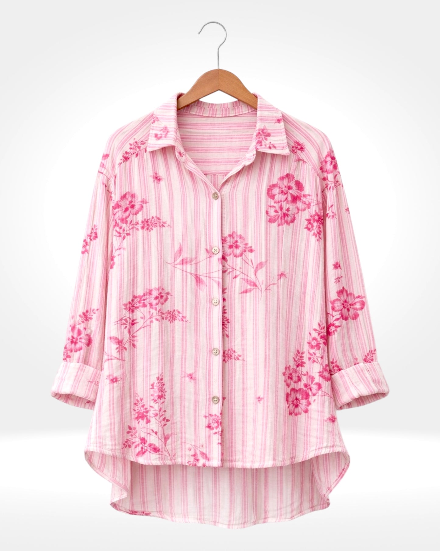 Willow Stripe Cotton Shirt