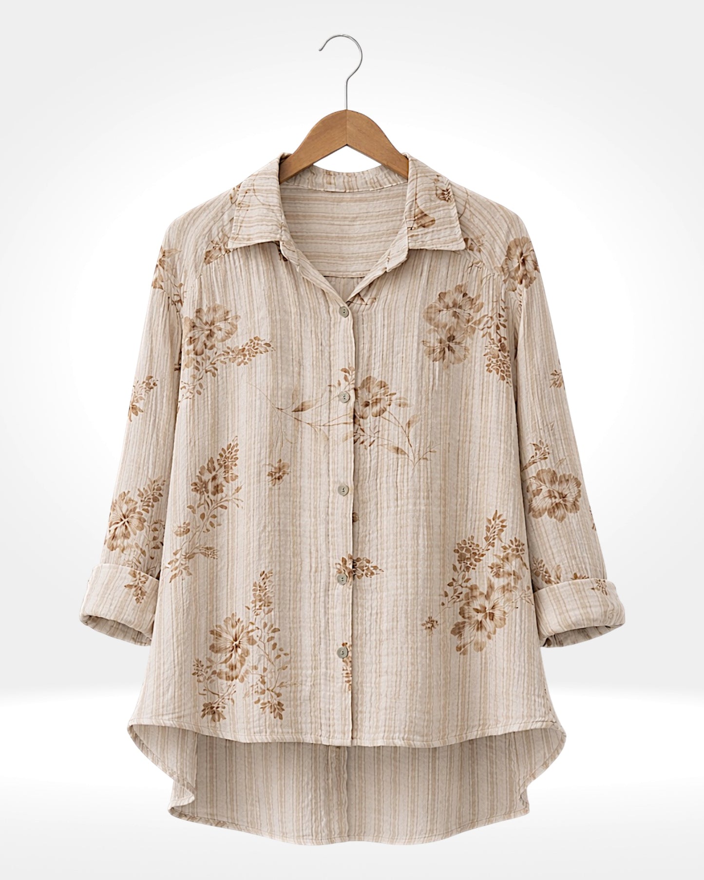 Willow Stripe Cotton Shirt