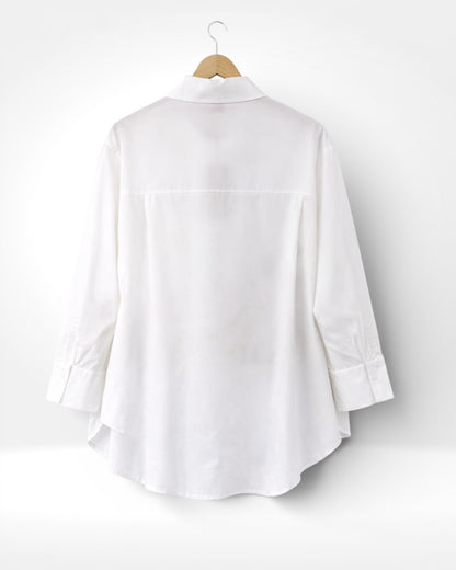 Pearl Bloom Cotton Shirt